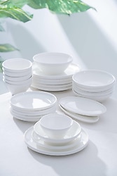 Acar Purity 27 Parça 6 Kişilik Yemek Takımı