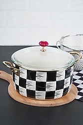 Kitchen Beyond Qualita King 22 cm Emaye Fritöz Tencere