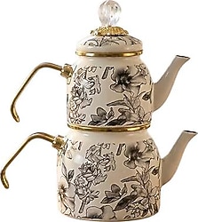 Acar Scottish Garden Mini Emaye Çaydanlık