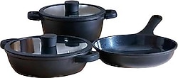 Acar Ultimate Pro BSC-06781 5 Parça Döküm Tencere Seti