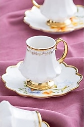Acar Vivian HXF-05916 6 Kişilik Kahve Fincan Takımı