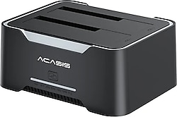 Acasis EC6104 USB 3.0 2.5"-3.5" Docking Harddisk Kutusu