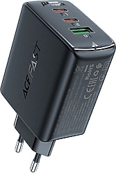 Acefast A41 65 W Siyah Hızlı Şarj Adaptörü