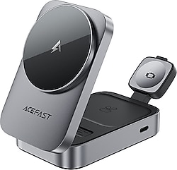 Acefast E22 3in1 Magsafe Kablosuz Hızlı Şarj Aleti