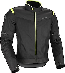 Acerbis Ramsey Vented 2.0 Erkek Siyah-Sarı Yazlık Motosiklet Montu
