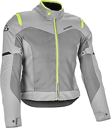 Acerbis Ramsey Vented 2.0 Kadın Gri-Sarı Yazlık Motosiklet Montu