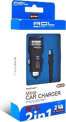 ACL MC-02 12 W Micro USB Kablolu Hızlı Araç Şarj Aleti