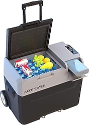 Acopower PX40 40 lt Aküsüz Tekerlekli Araç Buzdolabı
