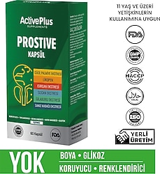 Active Plus Prostive 60 Kapsül