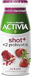 Activia Nar ve Çilekli Shot 80 ml