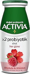 Activia Ahududu ve Hibiskuslu Shot 80 ml