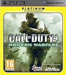 Call Of Duty 4 Modern Warfare Platinum Edition PS3 Oyunu