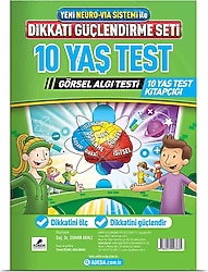 Adeda Yayıncılık Dikkati Güçlendirme Seti Görsel Algı Testi (10 Yaş) - Osman Abalı