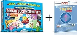 Adeda Yayıncılık Dikkati Güçlendirme Seti + Görsel Dikkat Testi (7 Yaş) - Osman Abalı