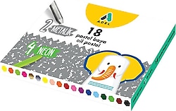 Adel Karışık Set 18'li Pastel Boya