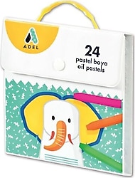 Adel Çantalı 24'lü Pastel Boya