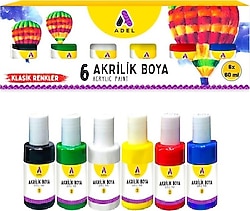 Adel 60 ml 6 Klasik Akrilik Boya