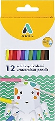 Adel Aquarell 12'li Sulu Boya Kalemi
