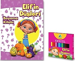 Adel Elif'in Düşleri Boyama Seti