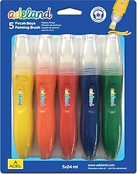 Adeland 24 ml 5 Renk Fırçalı Boya