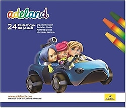 Adeland 24'lü Pastel Boya