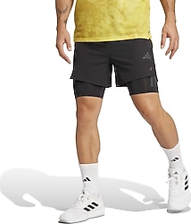Adidas 2IN1 Primelift Erkek Taytlı Şort