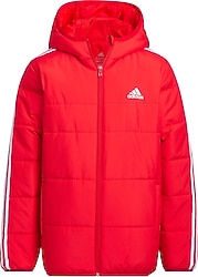 Adidas 3 Stripes Padded IL6078 Kapüşonlu Çocuk Şişme Mont