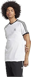 Adidas Adicolor Classics 3-Stripes IA4846 Beyaz Kısa Kollu Bisiklet Yaka Erkek Tişört