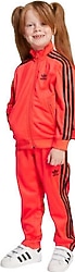 Adidas Adicolor Firebird JY1146 Kırmızı Çocuk Eşofman Takımı