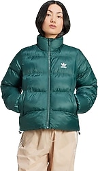 Adidas Adicolor Short Puffer JD0416 Yeşil Kadın Şişme Mont