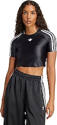 Adidas Adicolor Teamgeist Baby Kısa Kollu Bisiklet Yaka Kadın Tişört