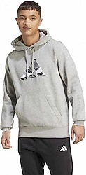 Adidas Camo Graphic Kapüşonlu Erkek Sweatshirt