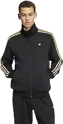 Adidas Classic Tipped Stripes KC9053 Siyah Erkek Eşofman Üstü