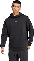 Adidas Designed For Training IY1119 Kapüşonlu Siyah Erkek Sweatshirt
