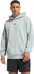 Adidas Designed For Training KA7238 Kapüşonlu Açık Yeşil Erkek Sweatshirt