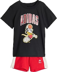Adidas Disney Mickey Mouse JZ7677 Siyah Bebek Eşofman Takımı