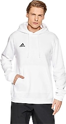 Adidas Entrada 22 HG6302 Kapüşonlu Beyaz Erkek Sweatshirt