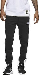 Adidas Essentials 3-Stripes Fleece JD1861 Siyah Erkek Eşofman Altı