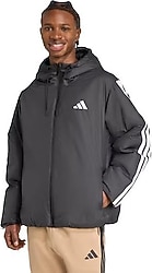 Adidas Essentials Climawarm 3-Stripes Kapüşonlu Erkek Mont