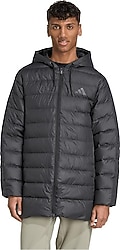 Adidas Essentials Climawarm 3-Stripes Light Down JM4061 Kapüşonlu Erkek Şişme Parka