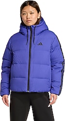 Adidas Essentials Climawarm 3-Stripes Puffer Down Kapüşonlu Kadın Şişme Mont