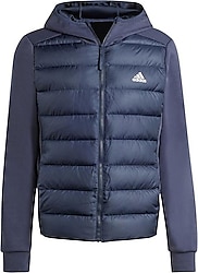 Adidas Essentials Hybrid Down Kapüşonlu Erkek Şişme Mont