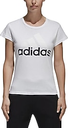 Adidas Essentials Linear Slim Kısa Kollu Bisiklet Yaka Kadın Tişört