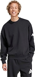 Adidas Essentials Loose Fit 3 Bar Logo JF3542 Erkek Sweatshirt