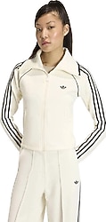 Adidas Firebird Slim Fitted KD2965 Beyaz Kadın Eşofman Üstü