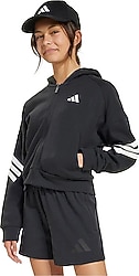 Adidas Future Icons 3-Stripes JJ4847 Siyah Çocuk Eşofman Üstü