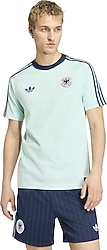 Adidas Germany Originals KE2928 Mavi Kısa Kollu Bisiklet Yaka Erkek Tişört
