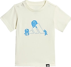 Adidas Infant Trio_NSTER Graphic KA0520 Beyaz Bebek Tişört