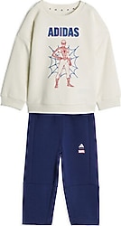 Adidas Marvel Spider-Man Jogger JZ3551 Beyaz Bebek Eşofman Takımı