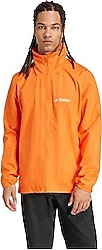 Adidas Multi Essentials 2L JM8696 Kapüşonlu Turuncu Erkek Yağmurluk